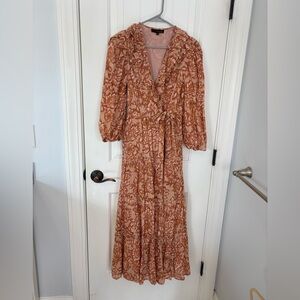 House of Harlow Patterned Maxi Dress